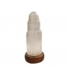 Lámpara de Selenita USB catedral 15 cm
