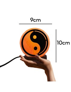 Lámpara de Sal de Himalaya Ying Yang USB 2