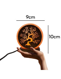 Lámpara de Sal de Himalaya Bonsai USB 2